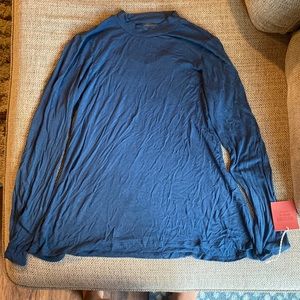 Medium, blue, mossimo long sleeve top